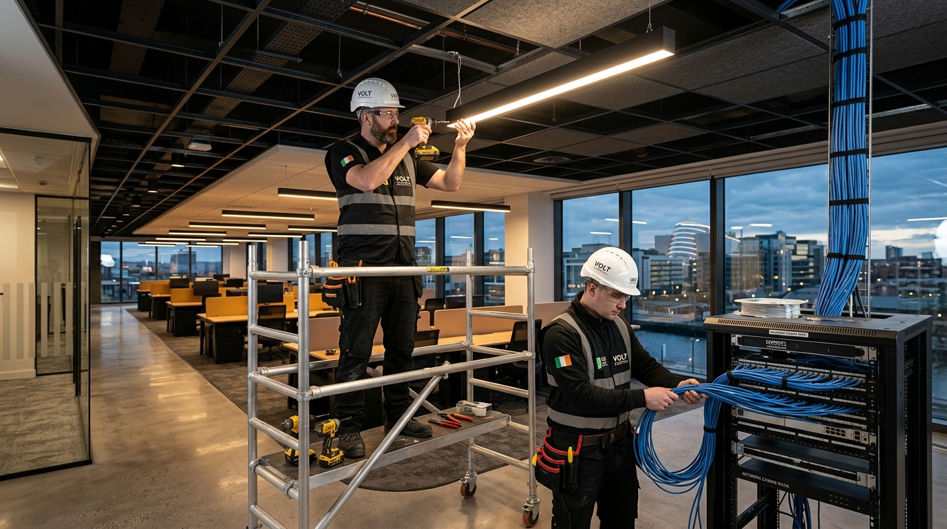 Apex Commercial Electrical Contractors Trade Van & Workmanship